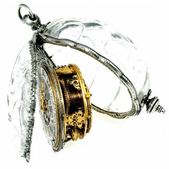 Large Dutch shell shaped pendant watch Circa 1700