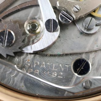 French gold repeating chronograph with full calendar Circa 1890