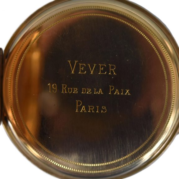 French 18K pink gold open faced pocket watch Circa 1838-1893 French 18K pink gold open faced pocket watch Circa 1838-1893