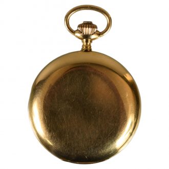 French 18K gold hunting cased pocket watch Circa 1838-1919
