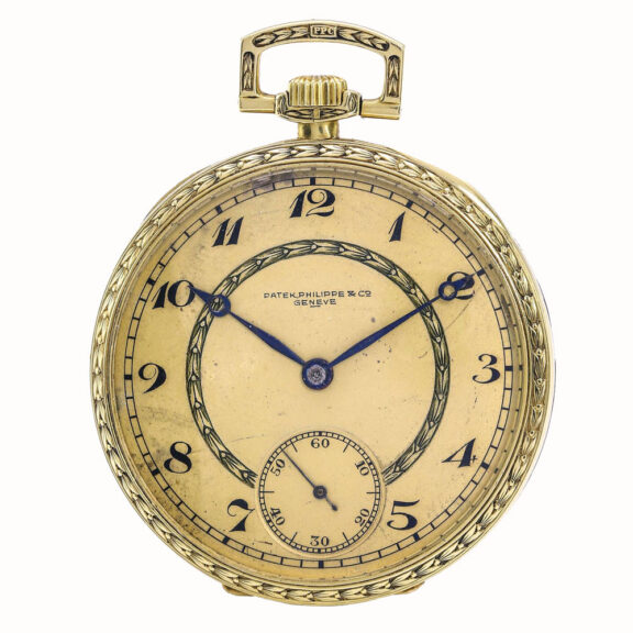 Fine Swiss 'Art Deco' yellow gold and enamel watch Circa 1921 Fine Swiss 'Art Deco' yellow gold and enamel watch Circa 1921