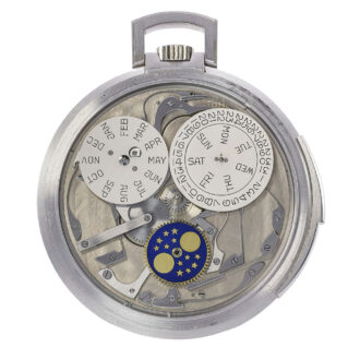 Swiss minute repeating perpetual calendar watch Circa 1973 