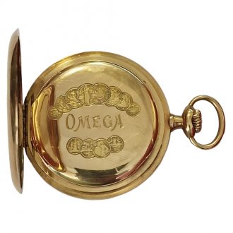 Swiss 18K yellow gold open faced pocket watch Circa 1900 Swiss 18K yellow gold open faced pocket watch Circa 1900