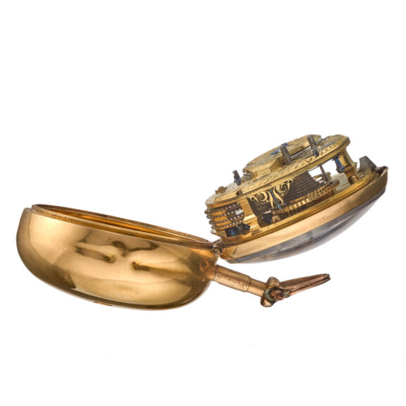 An English cylinder in 20 carat gold pair cases Circa 1782 An English cylinder in 20 carat gold pair cases Circa 1782
