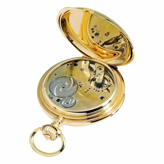 German 18k pink gold repeating pocket watch Circa 1890 German 18k pink gold repeating pocket watch Circa 1890