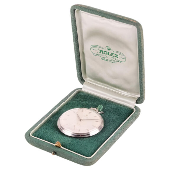 Swiss stainless steel precision pocket watch Circa 1949 Swiss stainless steel precision pocket watch Circa 1949