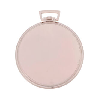 Swiss stainless steel precision pocket watch Circa 1949