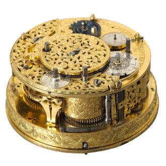 German Baroque coach clock of museum quality Circa 1710