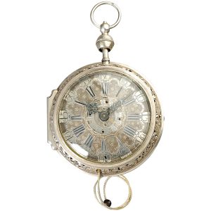 German repeating coach clock of museum quality Circa 1750
