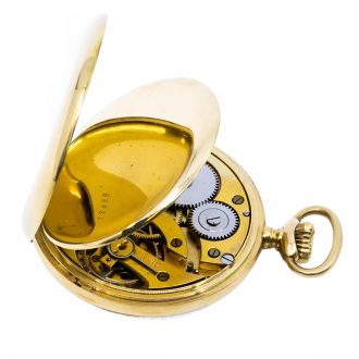 French 18K yellow gold chronometer pocket watch Circa 1910