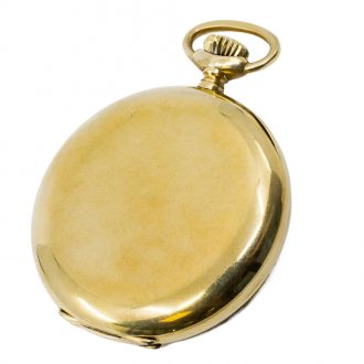 French 18K yellow gold chronometer pocket watch Circa 1910