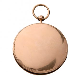 French 18 carat gold Rooster verge pocket watch Circa 1805
