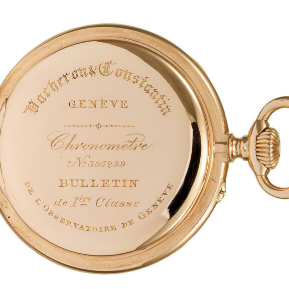 Swiss pink gold watch by Vacheron & Constantin Circa 1898 Swiss pink gold watch by Vacheron & Constantin Circa 1898