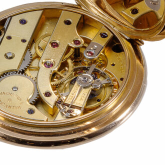 Swiss pink gold watch by Vacheron & Constantin Circa 1898