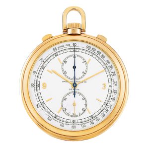 Swiss fine and rare pink gold chronograph watch Circa 1944