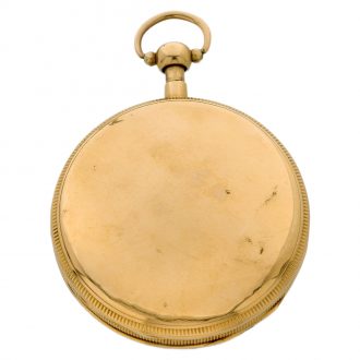 Swiss 18K gold quarter repeating pocket watch Circa 1800