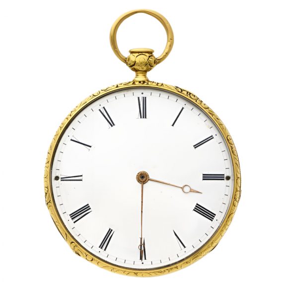 Swiss 18K gold quarter repeating pocket watch Circa 1850