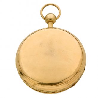 French 18K gold quarter repeating pocket watch Circa 1800