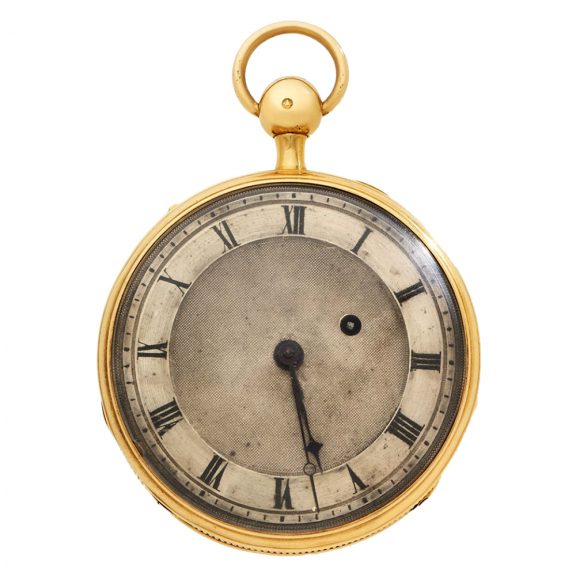 French 18K gold quarter repeating pocket watch Circa 1800