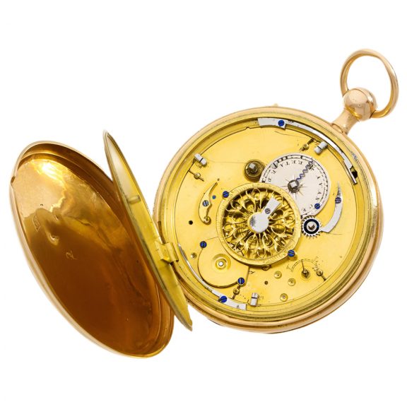 French 18K gold quarter repeating pocket watch Circa 1800 French 18K gold quarter repeating pocket watch Circa 1800