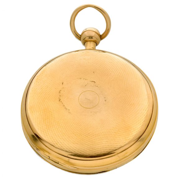 French 18K gold quarter repeating pocket watch Circa 1800 French 18K gold quarter repeating pocket watch Circa 1800
