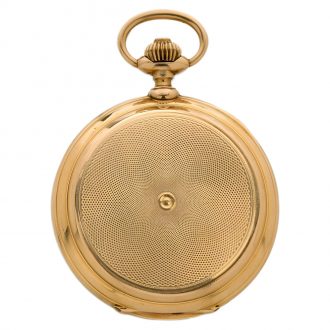 Swiss 18K yellow gold chronometer pocket watch Circa 1905 Swiss 18K yellow gold chronometer pocket watch Circa 1905