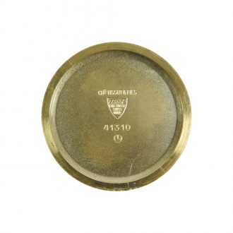 Swiss gold plated Stylist open faced pocket watch Circa 1950 Swiss gold plated Stylist open faced pocket watch Circa 1950