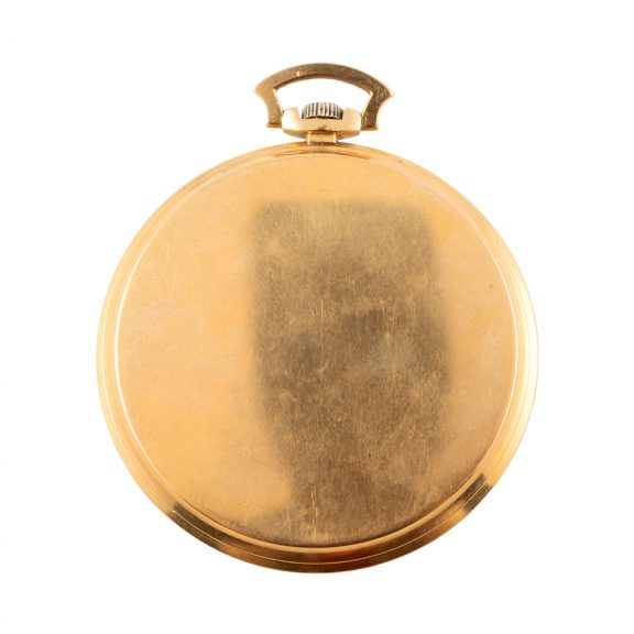 French 18K yellow gold Art Déco pocket watch, Circa 1930 French 18K yellow gold Art Déco pocket watch, Circa 1930
