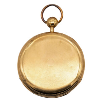 Swiss 18K gold quarter repeating pocket watch Circa 1895