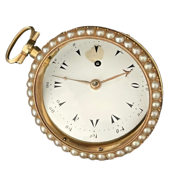 Swiss 18K gold pocket watch for the Ottoman market Circa 1895