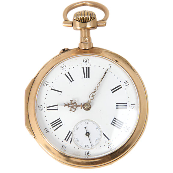 Swiss 18K gold quarter repeating pocket watch Circa 1890–1910