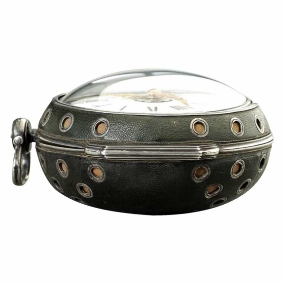 French large silver coach clock of museum quality Circa 1750. French large silver coach clock of museum quality Circa 1750.