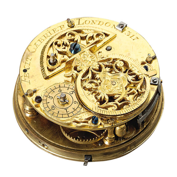 English silver coach clock with repeater Circa 1760 English silver coach clock with repeater Circa 1760