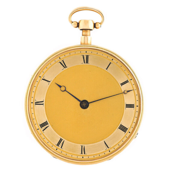 Very fine and rare quarter-repeating musical Swiss pocket watch Circa 1820