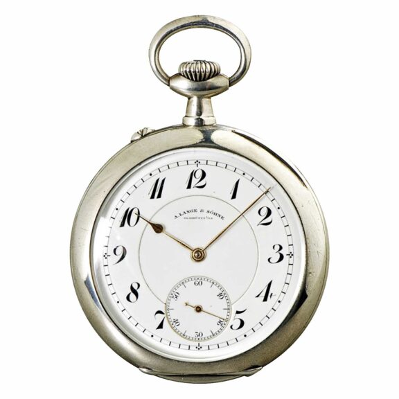 German silver Glashütte pocket watch Circa 1920