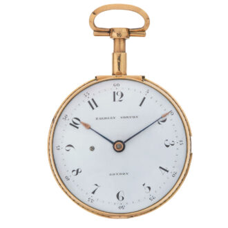English gold pair cased quarter repeating watch Circa 1790 English gold pair cased quarter repeating watch Circa 1790