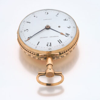 English gold pair cased quarter repeating watch Circa 1790 English gold pair cased quarter repeating watch Circa 1790