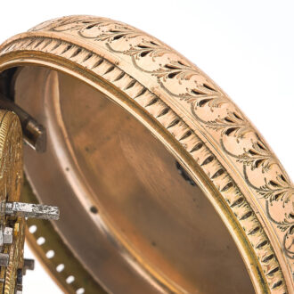 English gold pair cased quarter repeating watch Circa 1790 English gold pair cased quarter repeating watch Circa 1790