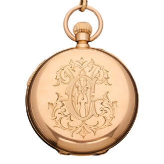 Swiss 18K gold quarter repeating pocket watch Circa 1830