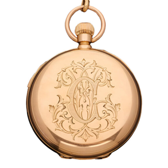 Swiss 18K gold quarter repeating pocket watch Circa 1830 Swiss 18K gold quarter repeating pocket watch Circa 1830