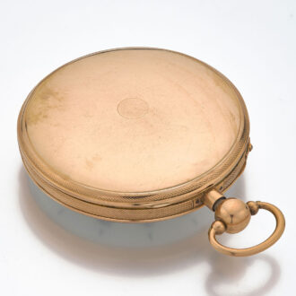 French gold quarter repeating cylinder watch Circa 1820