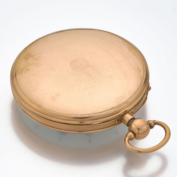 French gold quarter repeating cylinder watch Circa 1820 French gold quarter repeating cylinder watch Circa 1820