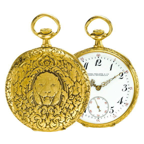 Swiss gold gentleman's Geneva pocket watch Circa 1910