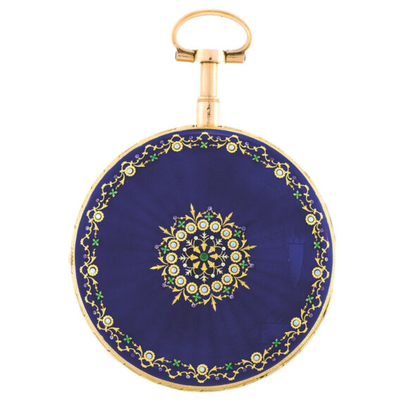 Very fine quarter-repeating gold Swiss pocket watch Circa 1790 Very fine quarter-repeating gold Swiss pocket watch Circa 1790