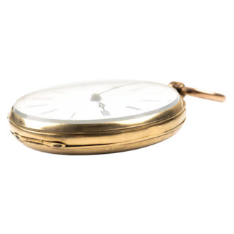 Swiss 18K yellow gold open faced pocket watch Circa 1850 Swiss 18K yellow gold open faced pocket watch Circa 1850