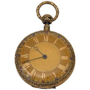 English 18K gold quarter repeating pocket watch Circa 1827
