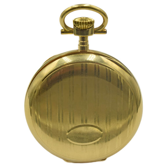 French 18K yellow gold chronometre pocket watch Circa 1920 French 18K yellow gold chronometre pocket watch Circa 1920