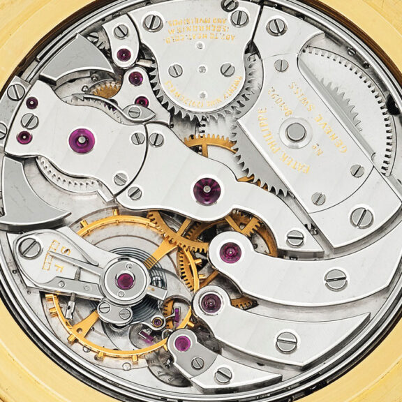 Swiss gold complicated watch by Patek Philippe Circa 1967 Swiss gold complicated watch by Patek Philippe Circa 1967