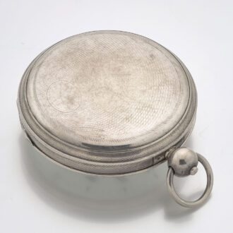 French big and heavy clock watch with repeater Circa 1810