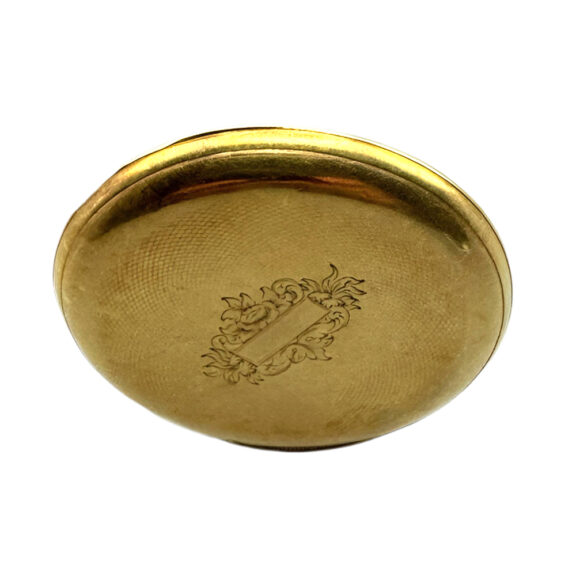 French yellow gold open faced pocket watch Circa 1860 French yellow gold open faced pocket watch Circa 1860